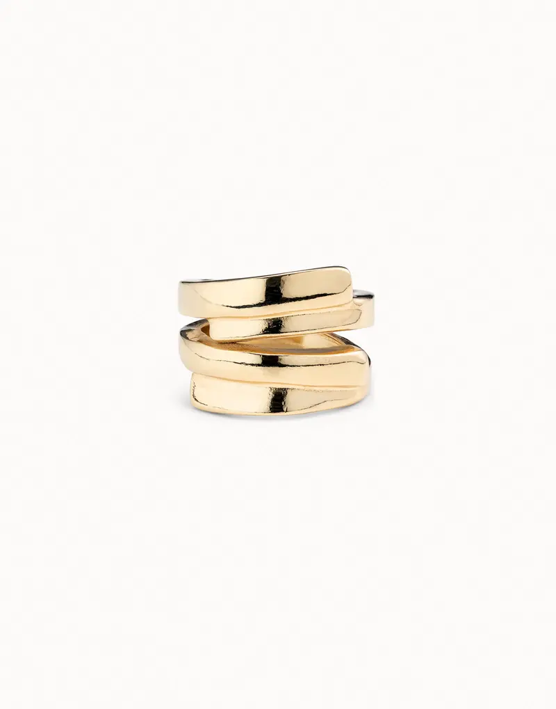 18K Gold-Plated Irregular Ring