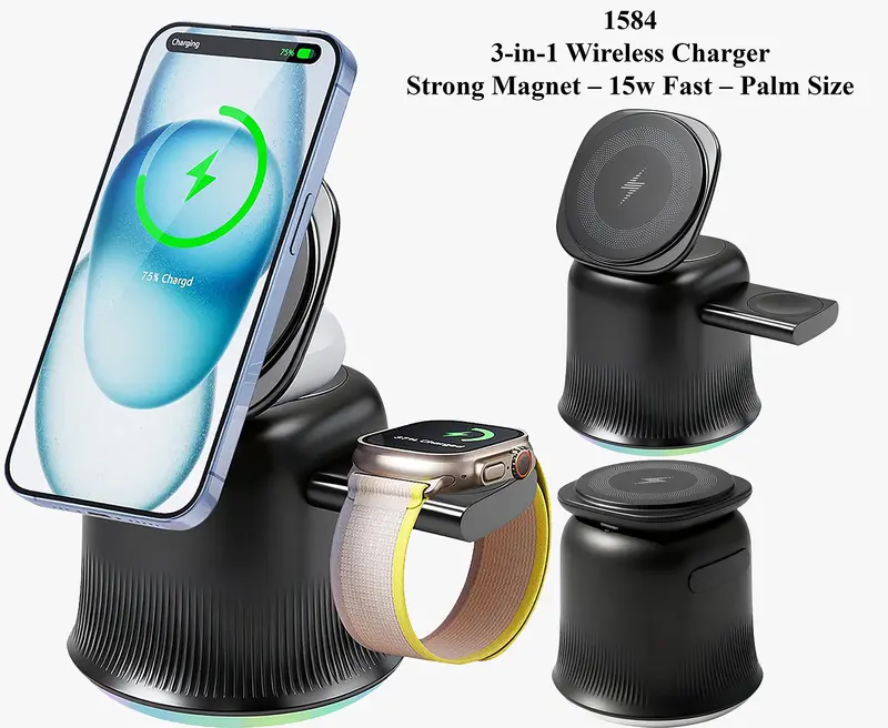 3-in-1 Wireless Charger - PREORDER