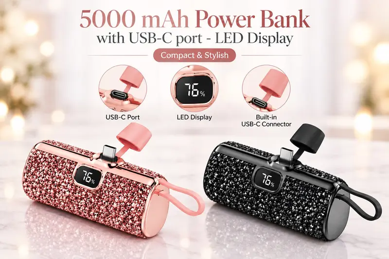 5000 mAh Fancy Power Bank - PREORDER