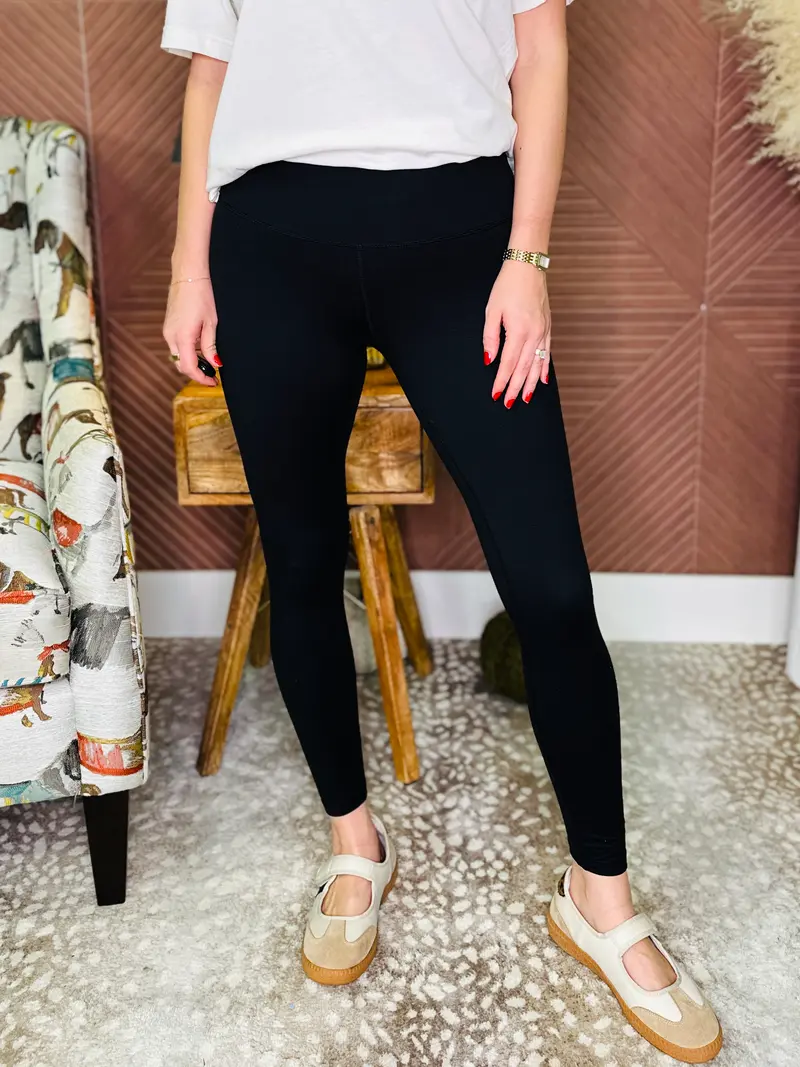 Alexa Butter Soft Leggings - Black