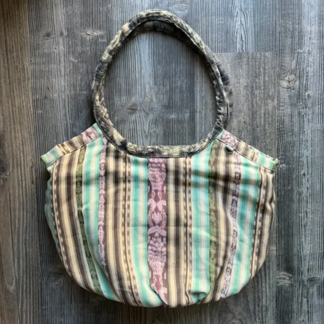ALI'S STASH - MEDIUM VOYAGER BAG - BLEACHED CORTE - NO. 200059