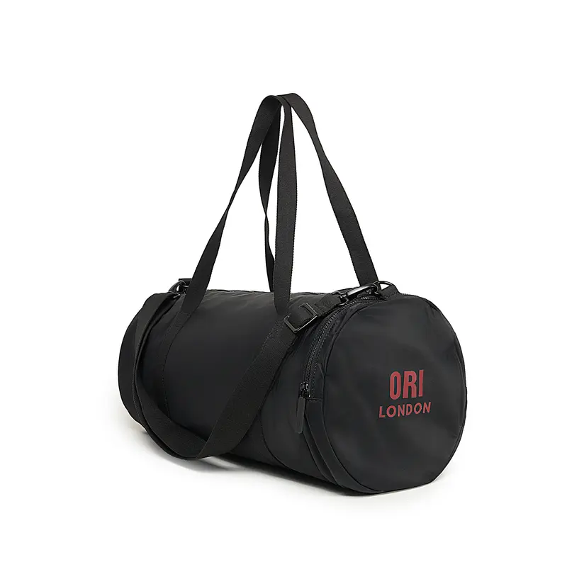 All Black Luton Duffel Bag in Black