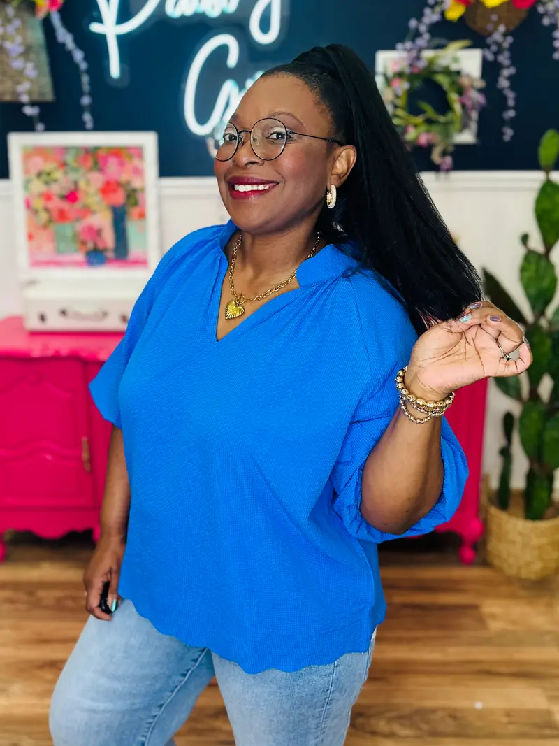 All For This Top - Ocean - FINAL SALE