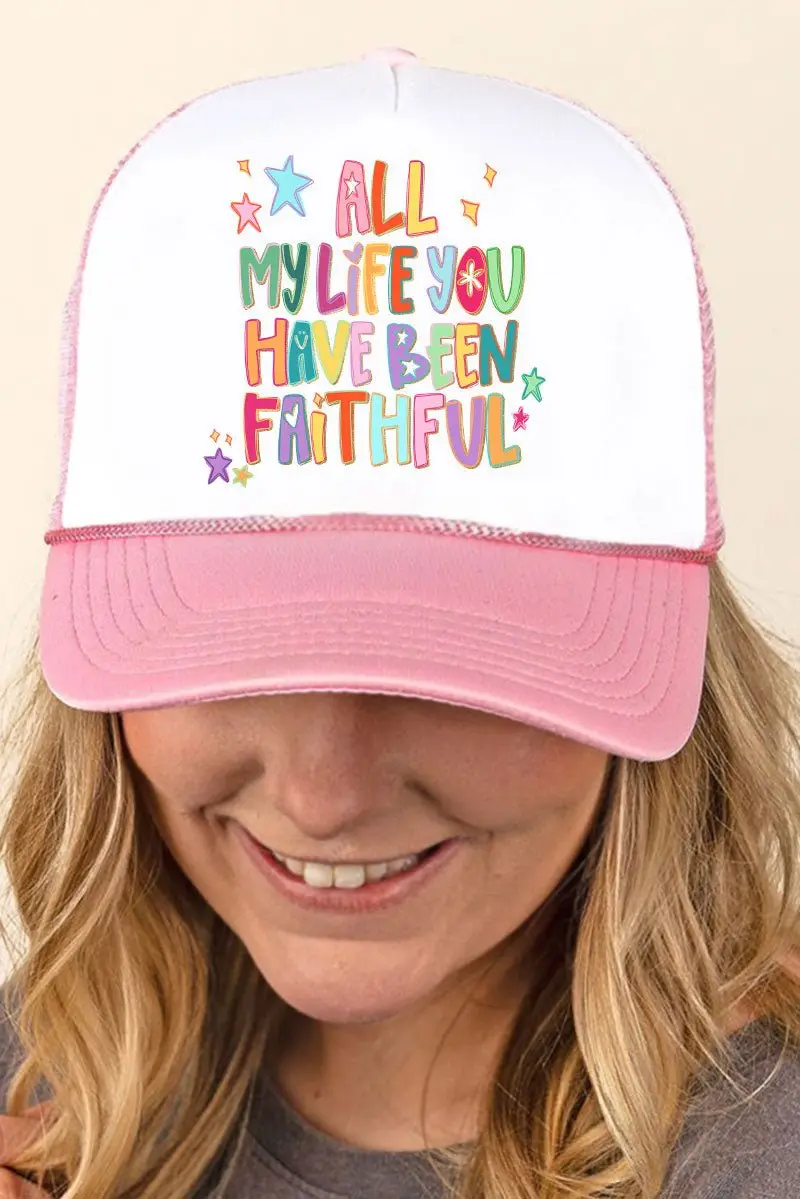 All My Life Foam Mesh Back Trucker Cap