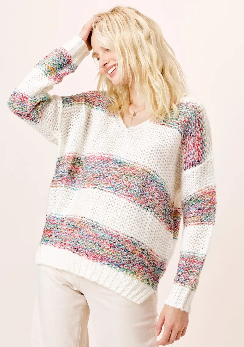 Allie Striped Sweater