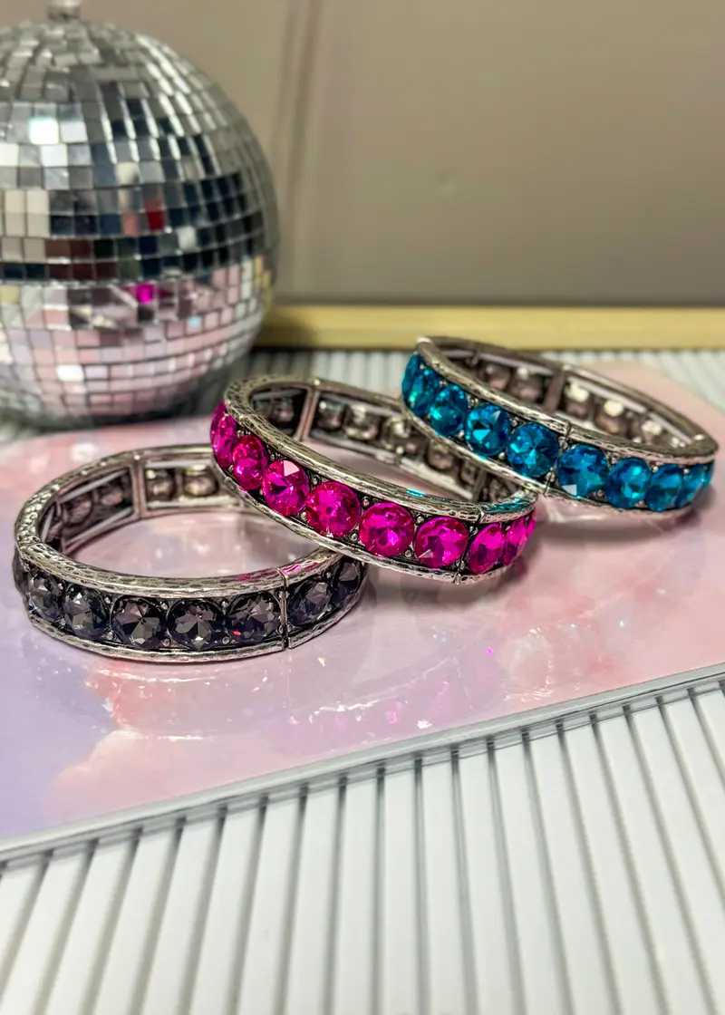 Allison Crystal Bracelets - 3 Styles