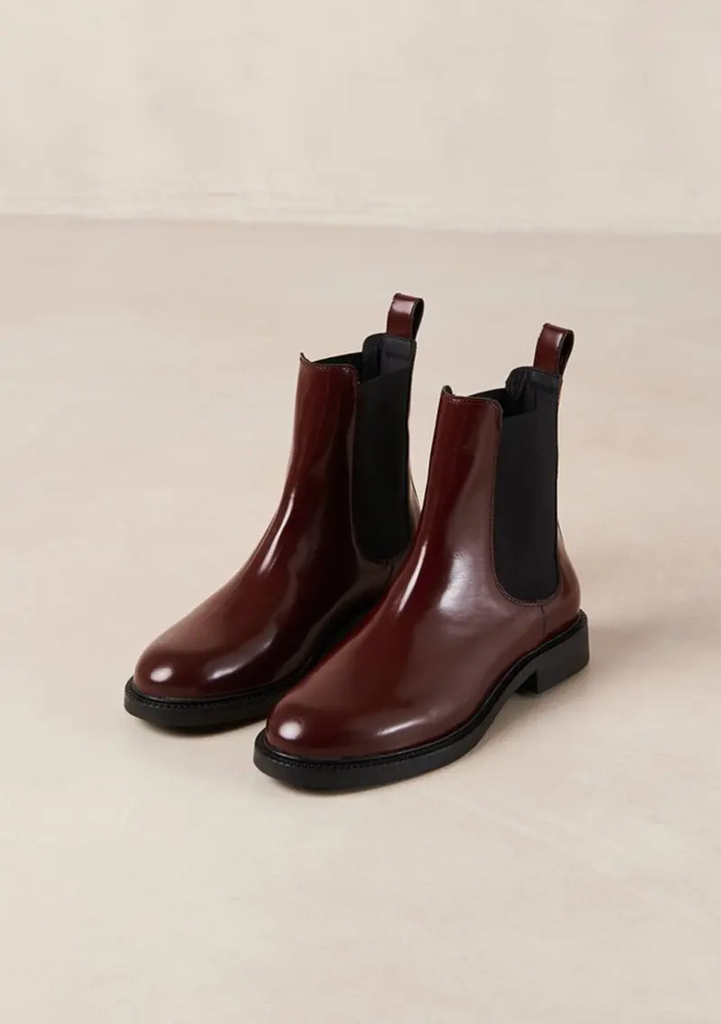 ALOHAS Lanz Leather Ankle Boots