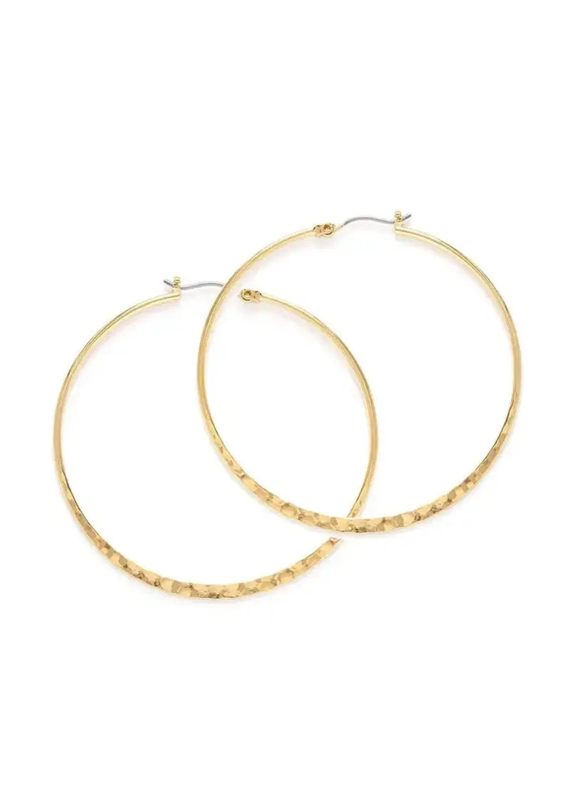 Amano Studio - Hammered Hoop Earrings
