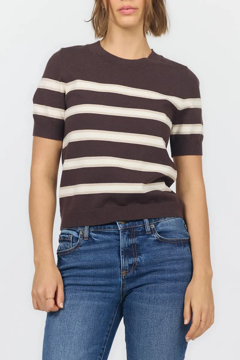 Amaris Sweater in Shaved Chocolate