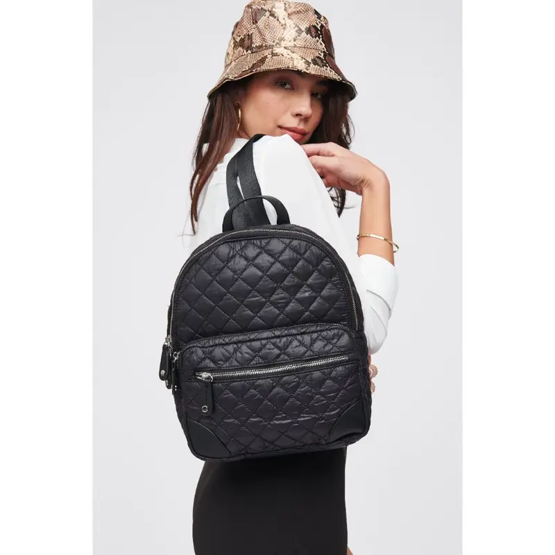 Ambition Quilted Nylon Backpack Backpack