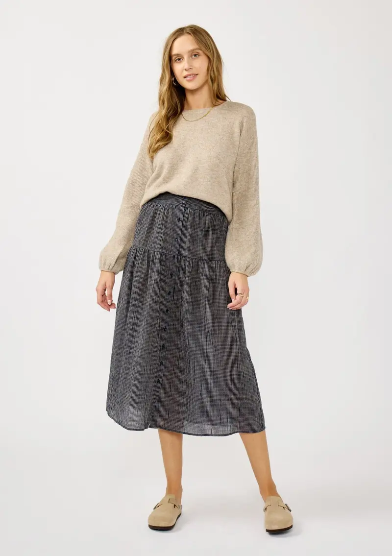 Andi Checkered Skirt