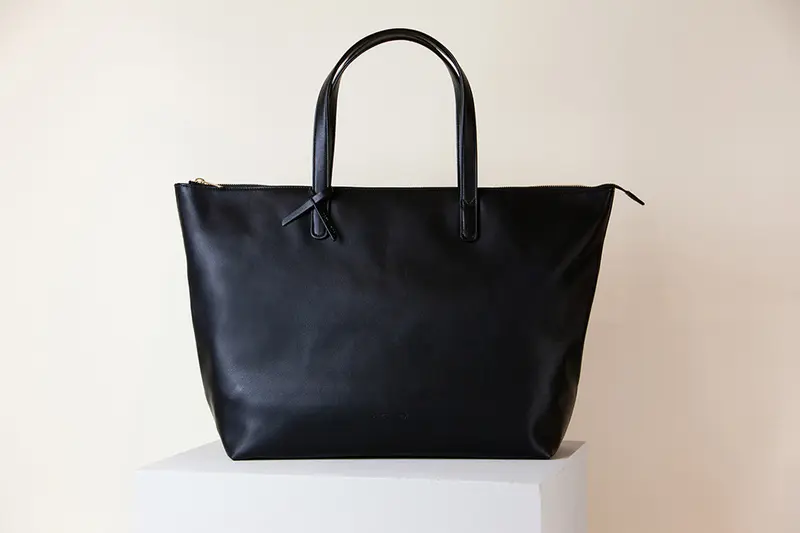 Andrea Oversized Tote - Black