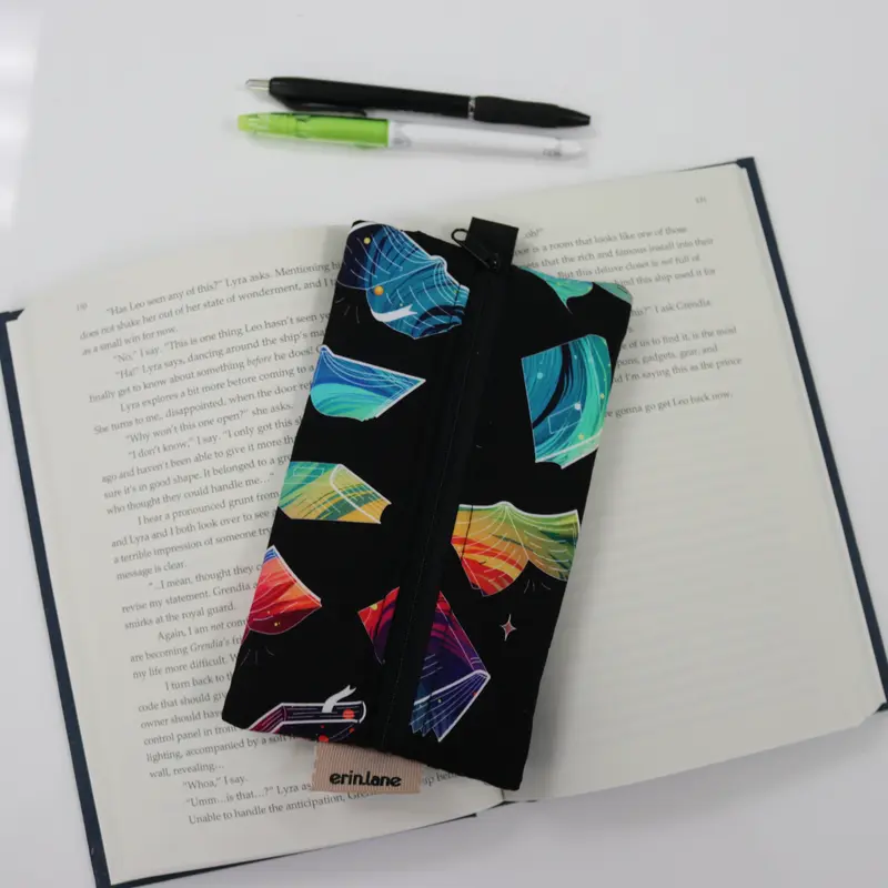 Annotation Pouch Pen Case in Ink and Ether