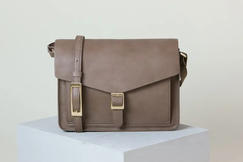 Anya Cross-body - Mud Gray