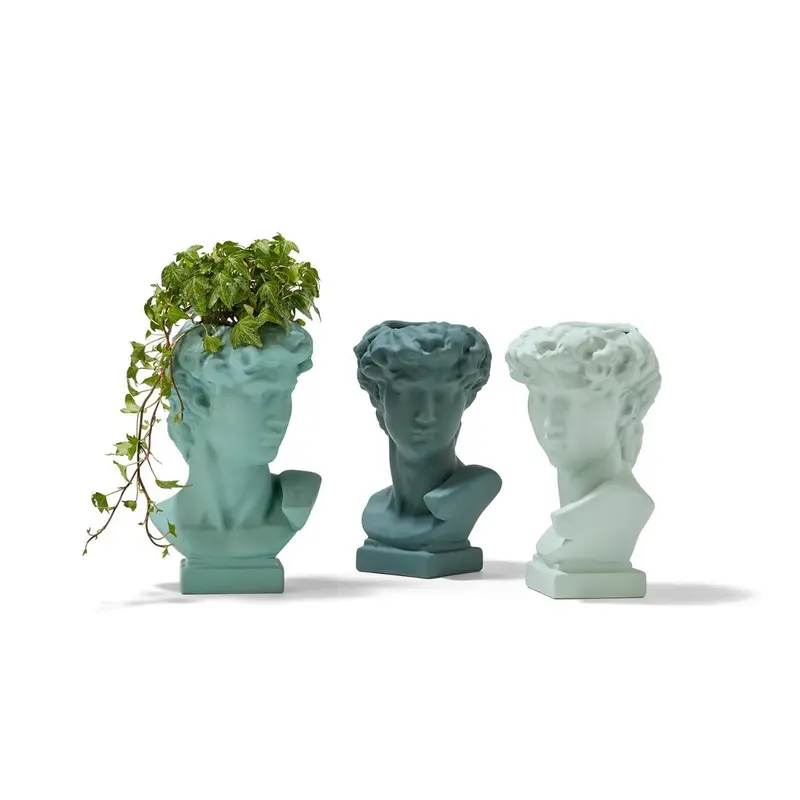 Apollo Grecian Bust Flower Vase