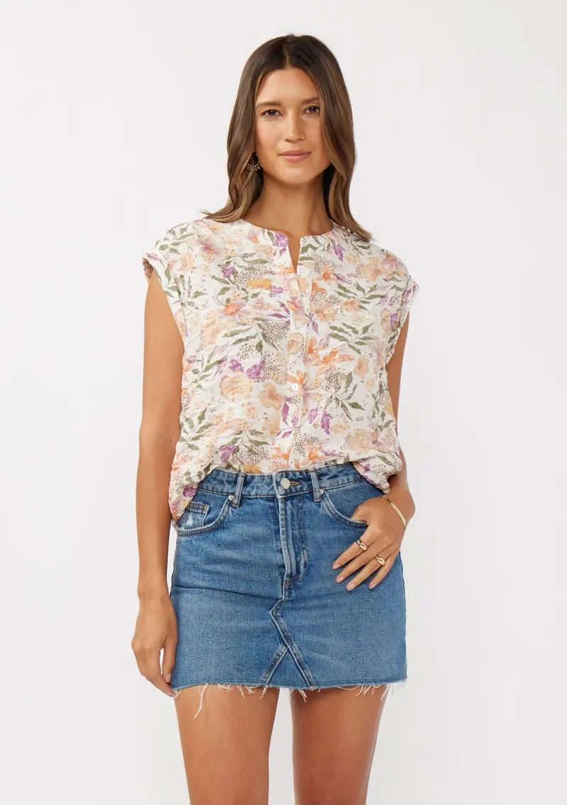 Arden Floral Top