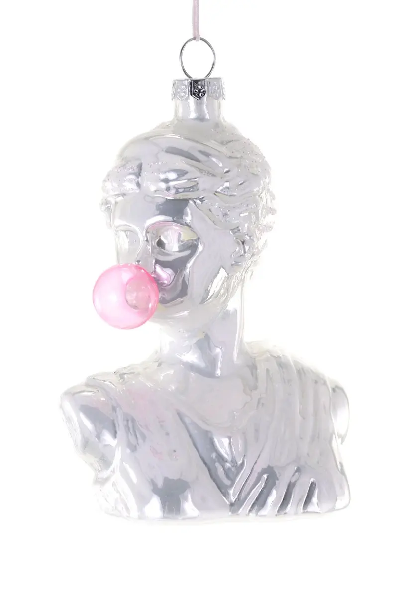 Artemis Blowing A Bubble Ornament