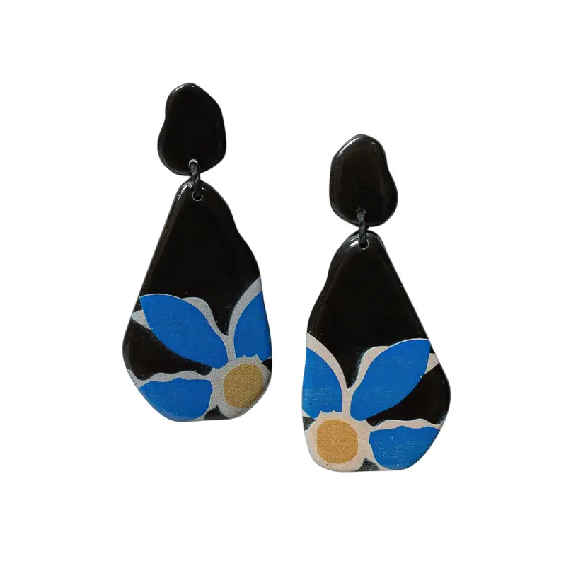 Artisan Bloom Drop Earrings (in 2 colors)