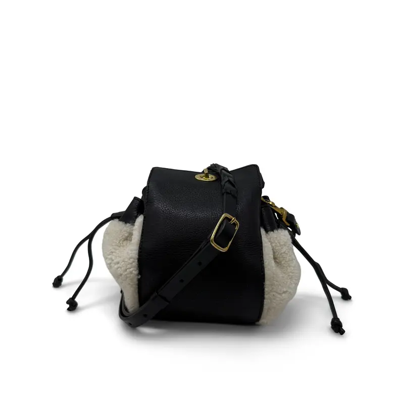 Ascot Crossbody - Natural Shearling