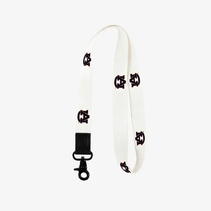 Auburn White - Neck Lanyard