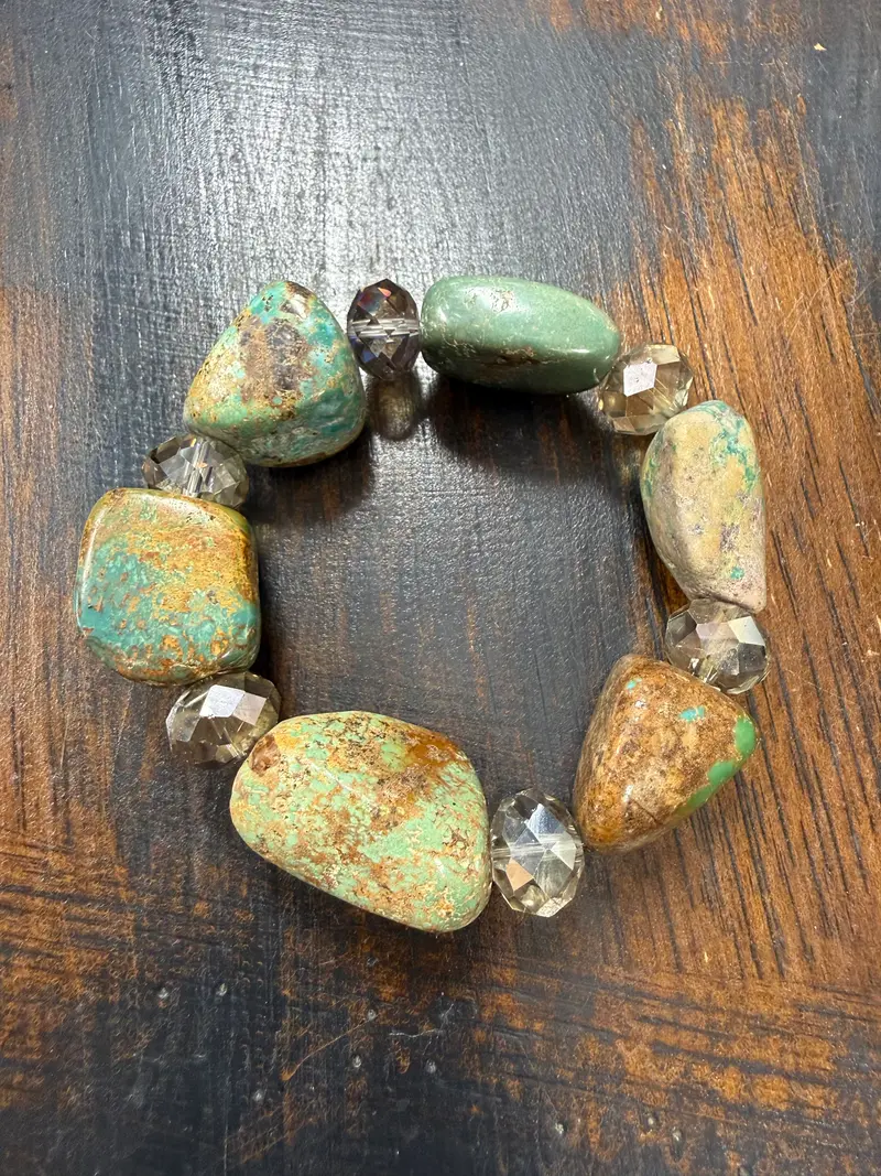 Authentic Turquoise Stretch Bracelet - PREORDER