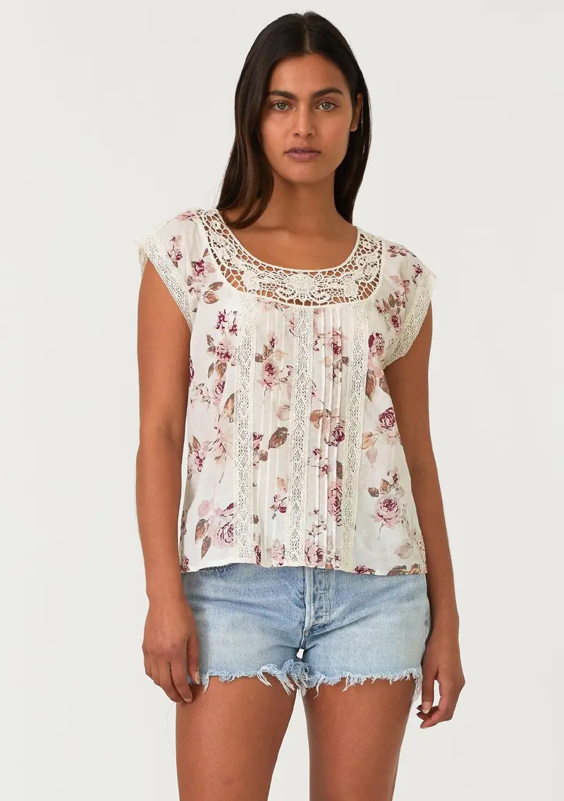 Avery Floral Top