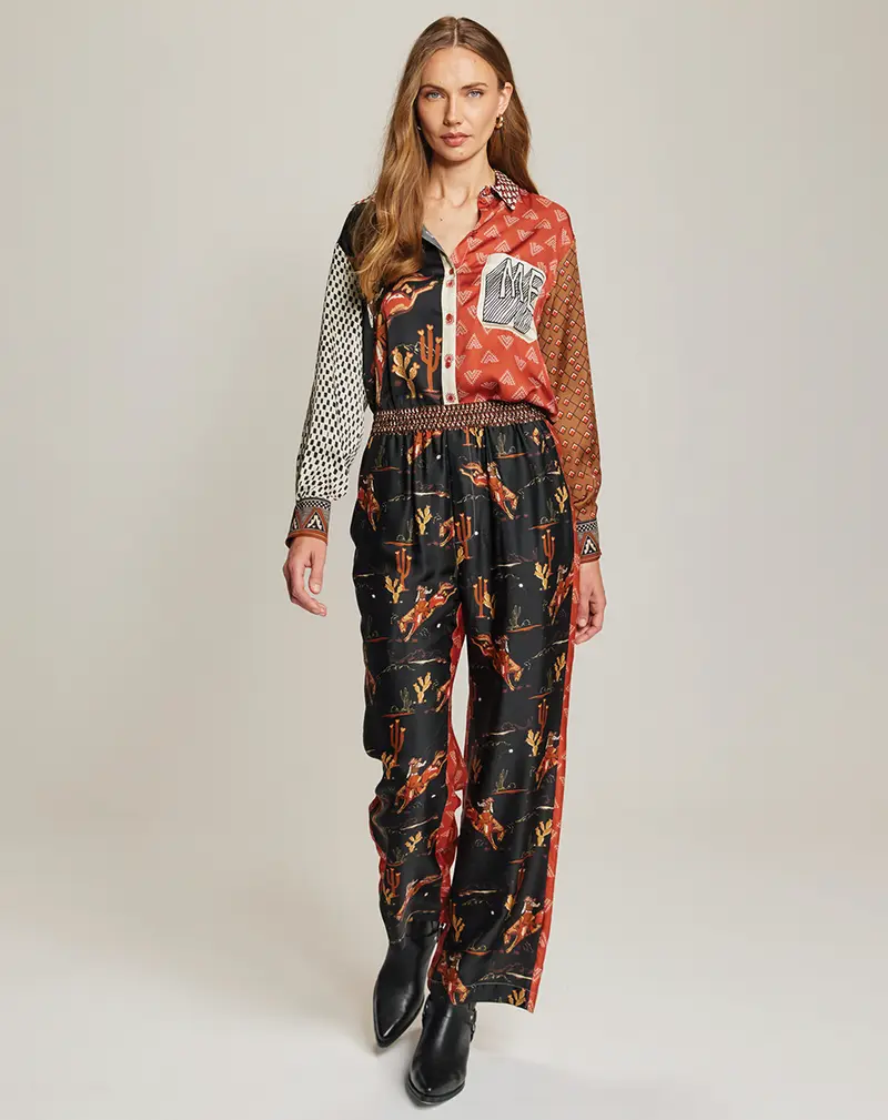 Bailey Rodeo Straight-Leg Track Pants