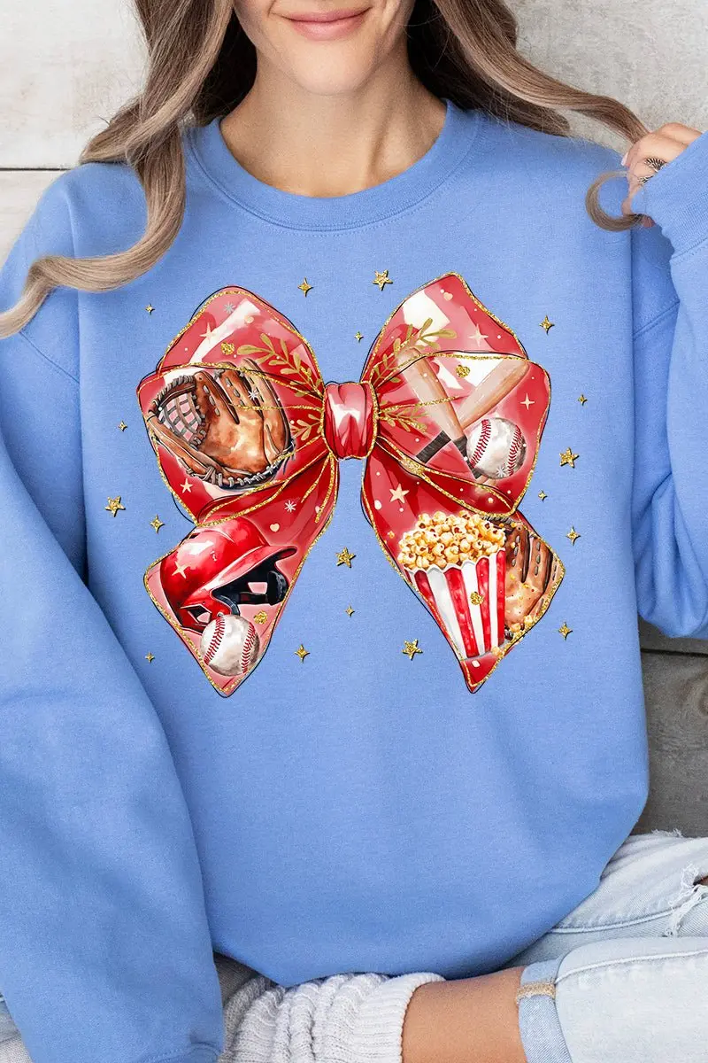 Balling Bow Heavy-weight Crew Sweatshirt