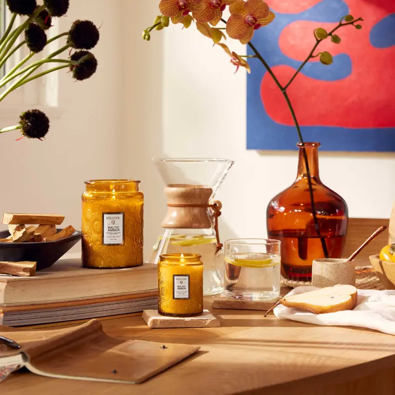 Baltic Amber Small Jar Candle