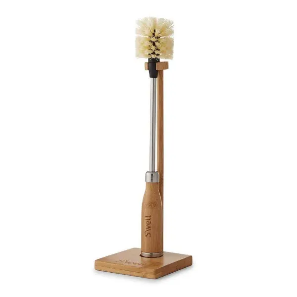 Bamboo Bottle Brush & Stand