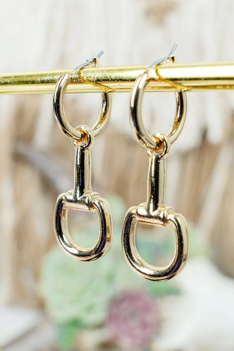 Barn Classic Goldtone Hoop Earrings