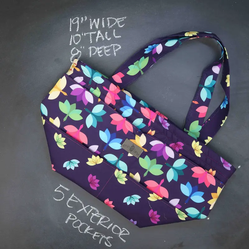 Barrel Tote Bag in With Flying Colors