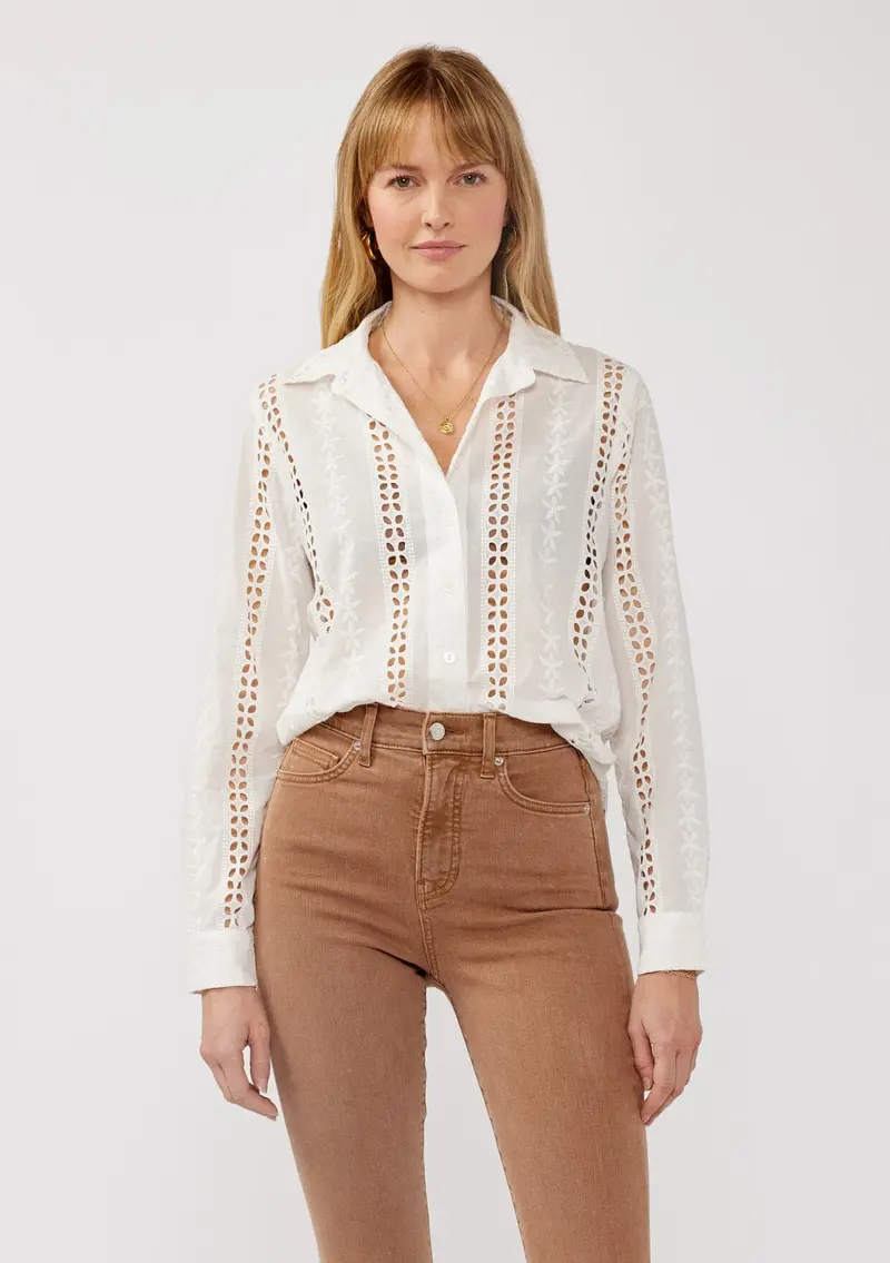 Beachfront Eyelet Shirt