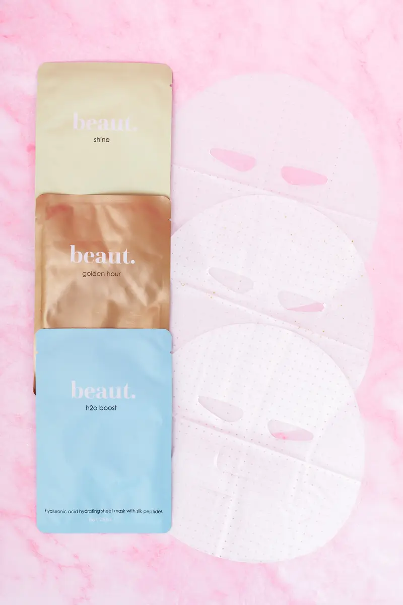 beaut. sheet masks - PREORDER