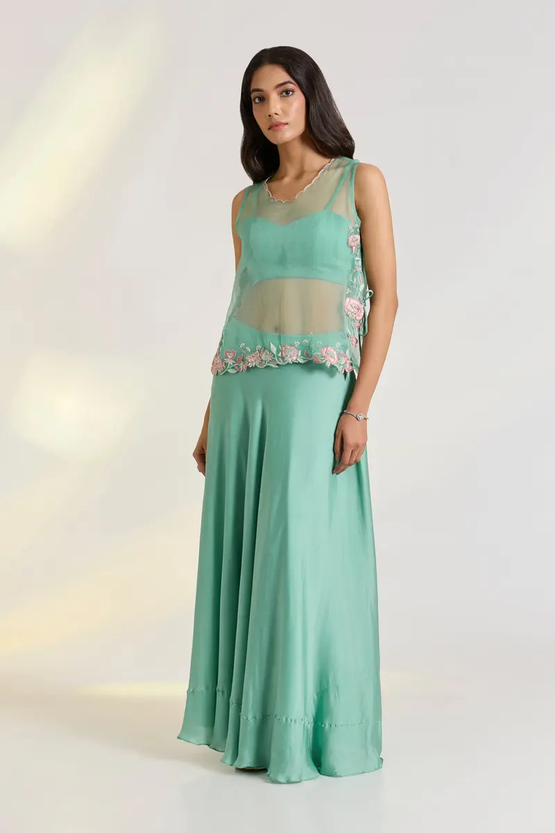Bemberg Aeris Lehenga Set