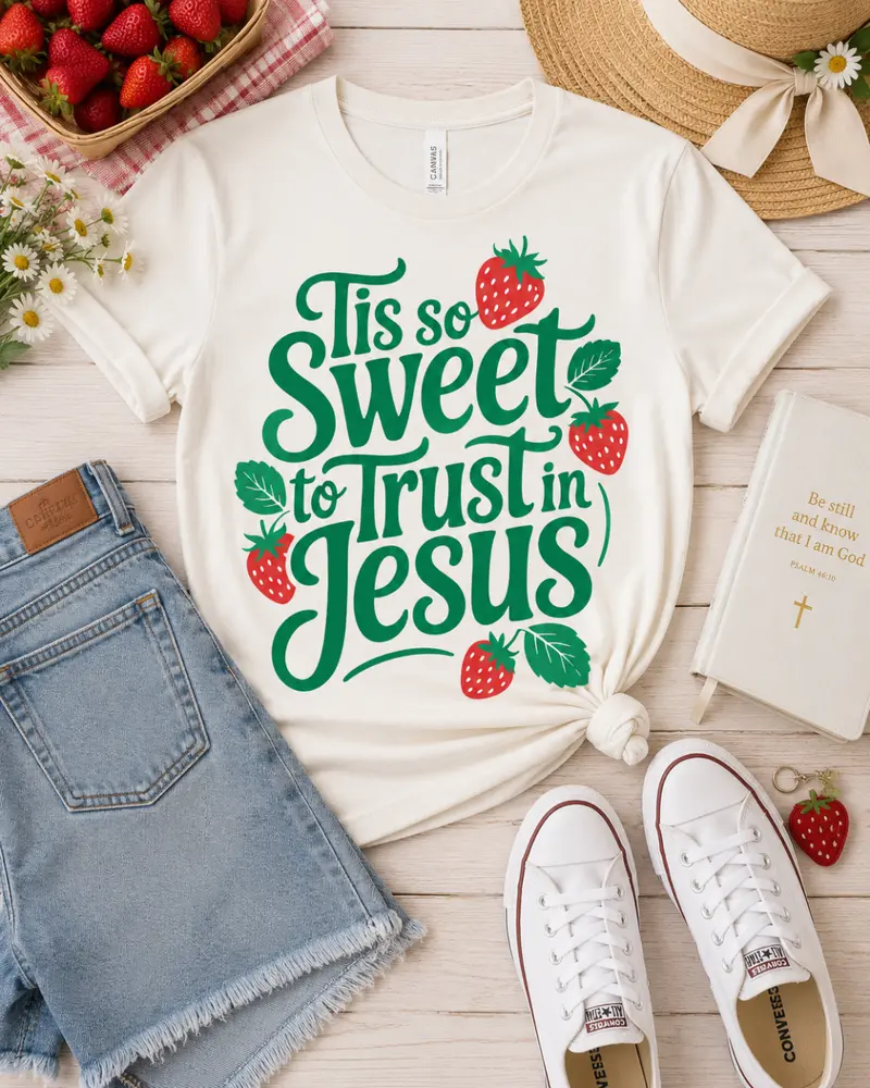 Berry Sweet Faith Tee