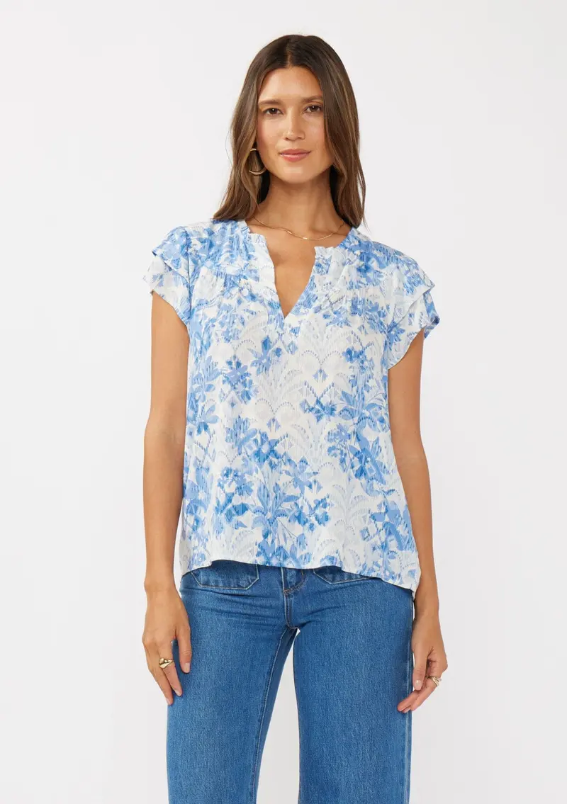 Beyond Moments Ruffle Top