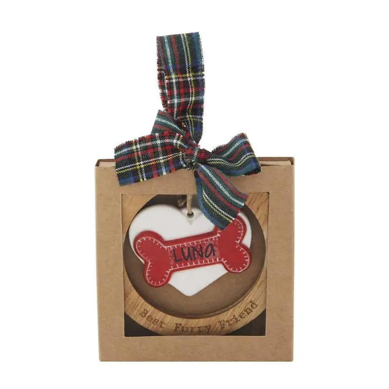 BFF Dog Ornament by MudPie
