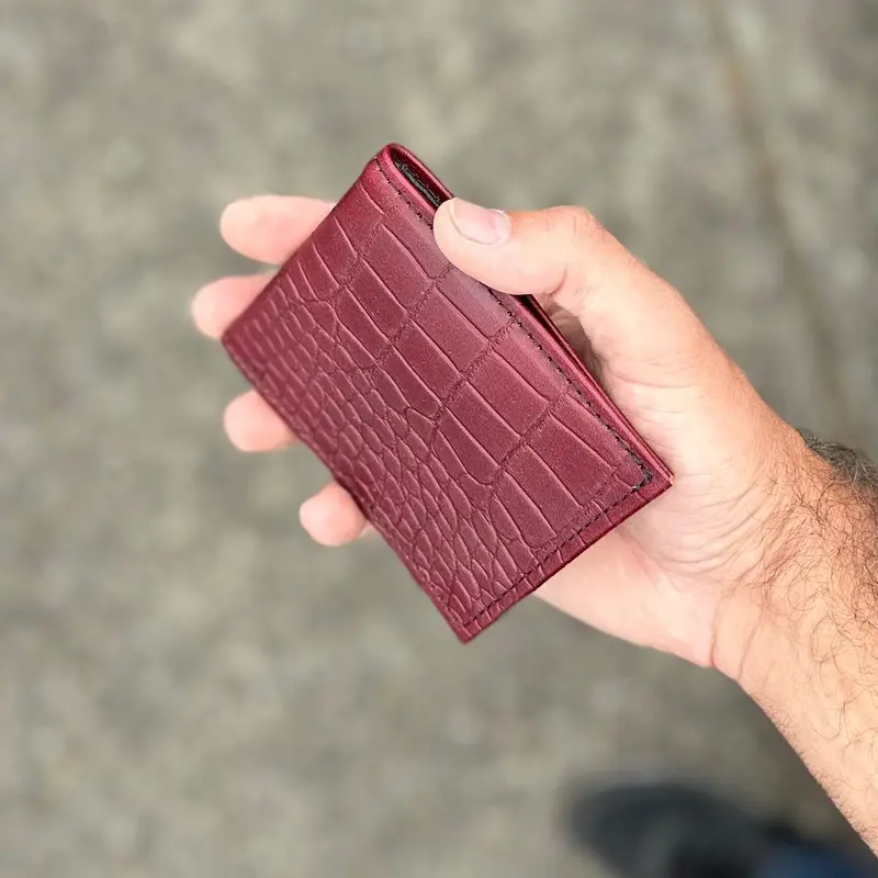 Bi-Fold Wallet, Alligator