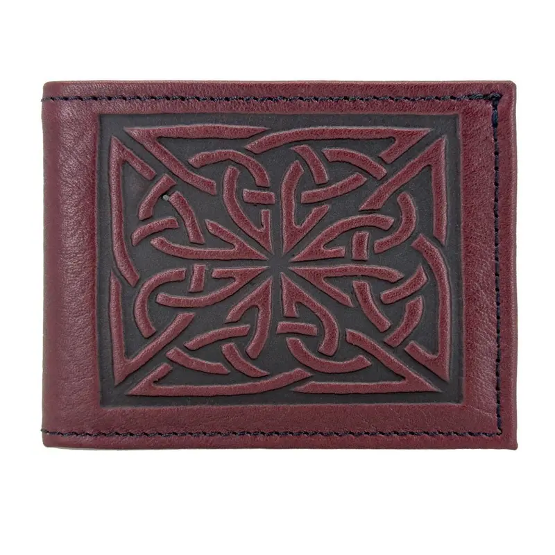 Bi-Fold Wallet, Celtic Weave