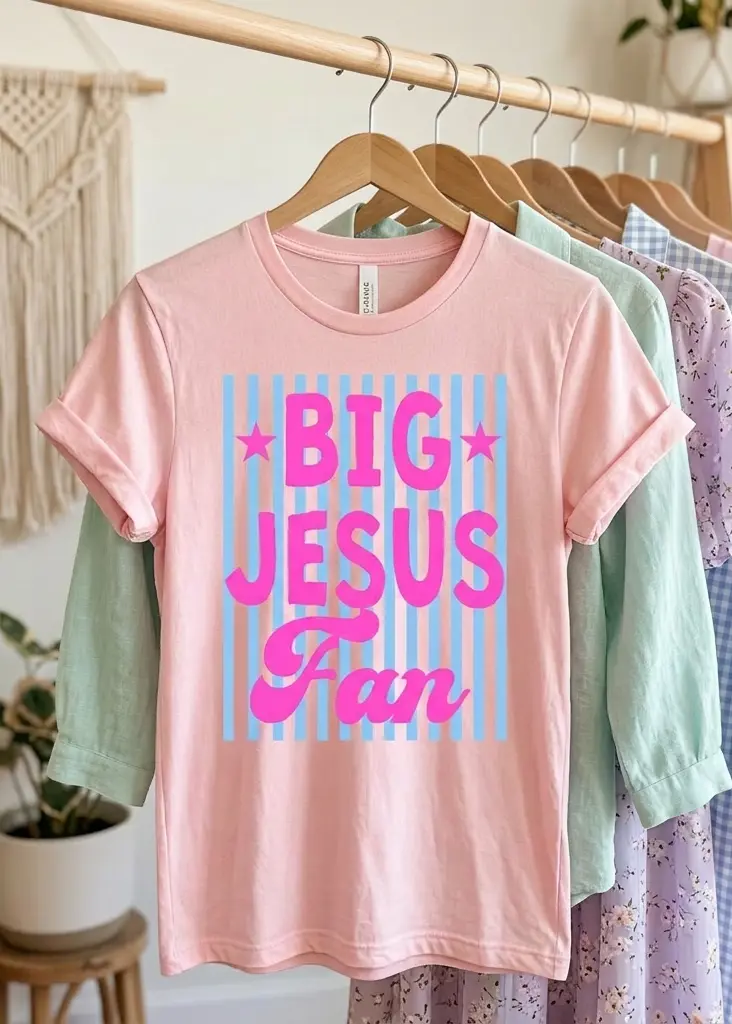 Big Jesus Fan Tee