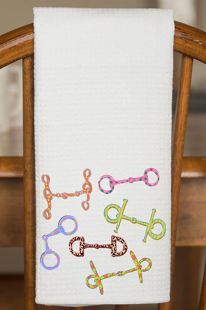 Bitty & Bright Waffle Kitchen Towel