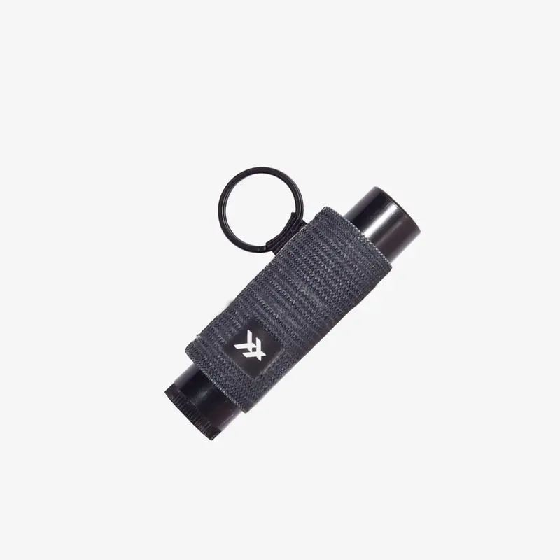 Black - Chapstick Holder Keychain