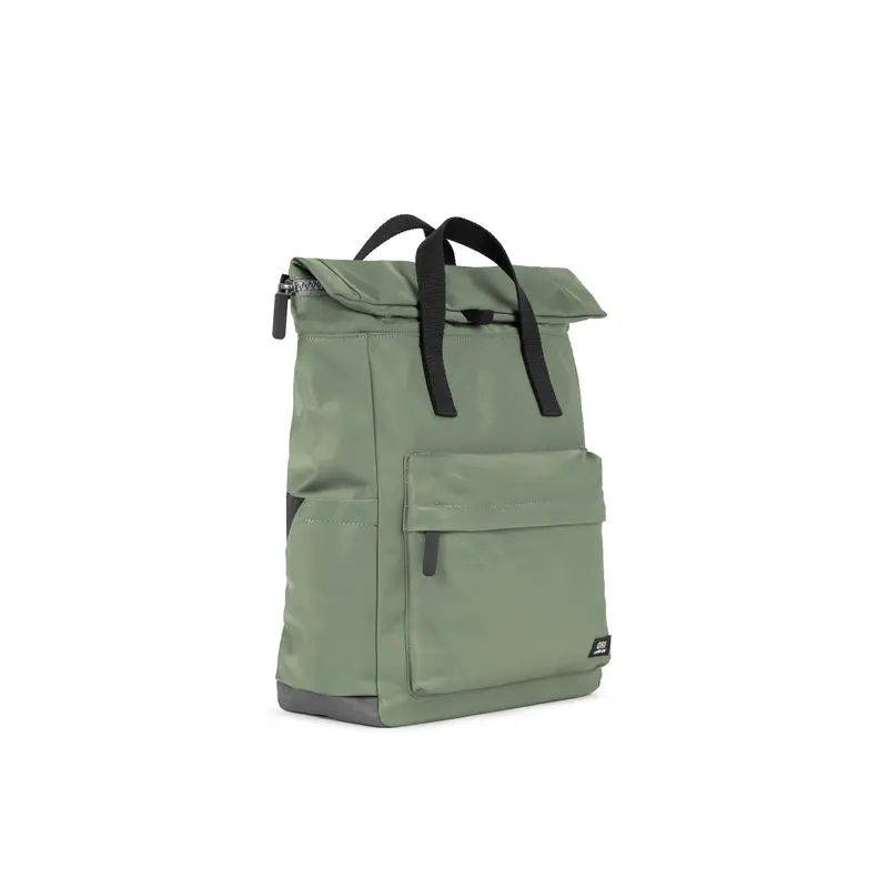 Black Label Canfield Roll Top Backpack in Granite