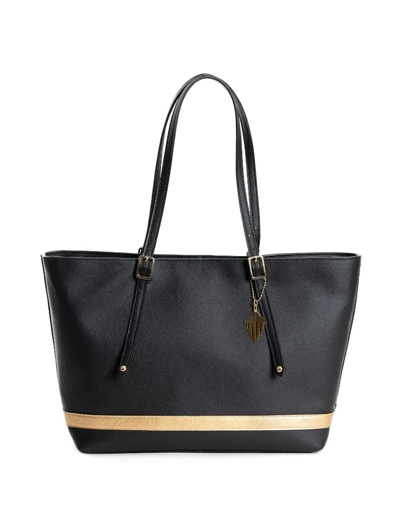 Black Office Wear Tote Bag