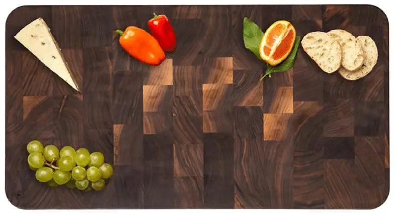Black Walnut Butcher Block Slim Board - 22 x 12