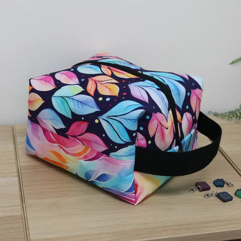 Block It Out Project Bag in Falling for Color