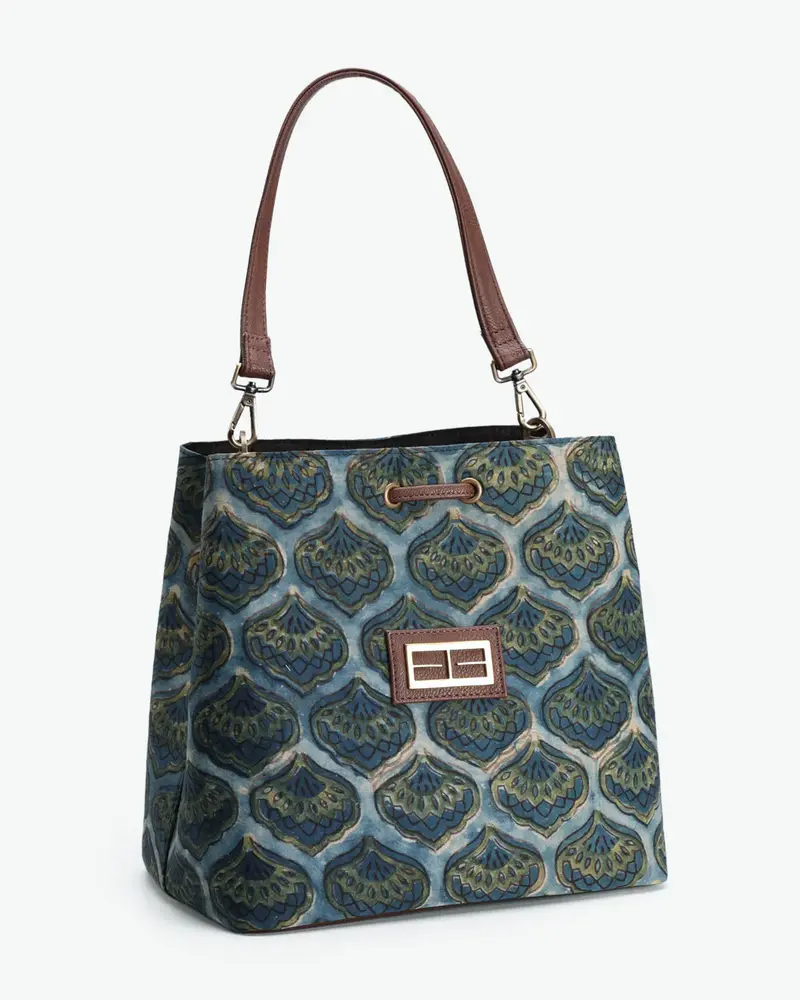 Block Prints Hand Bag