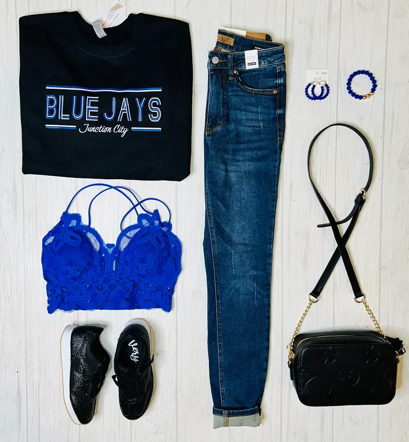 Blue Jays Black Sweatshirt