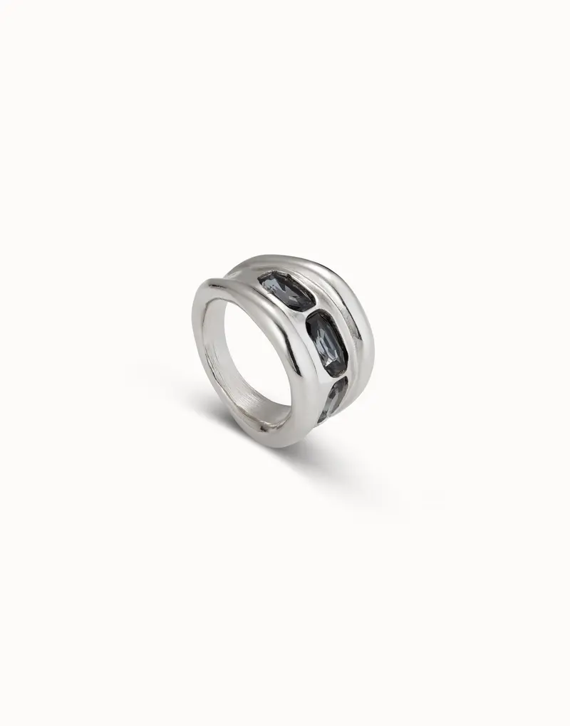 Bluemoon Ring in Silver